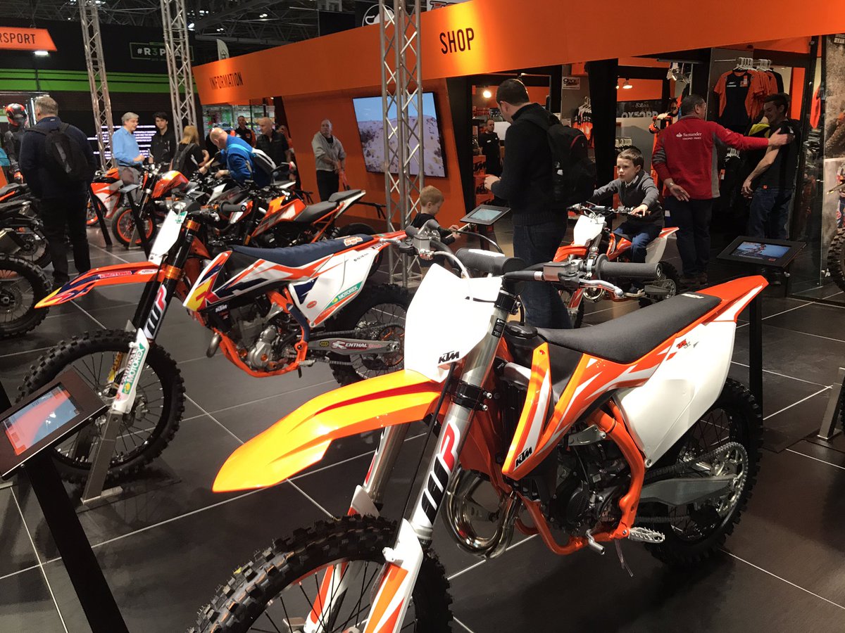 KTM_UK's tweet photo. Last day of @motorcyclelive and it's been an incredible show.
Still time to win a new #790DUKE and show us your #KTMFace! 😎📸 https://t.co/Ad9PTEJVOy