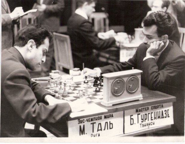 Conjunto de xadrez Baku do campeonato soviético de 1961