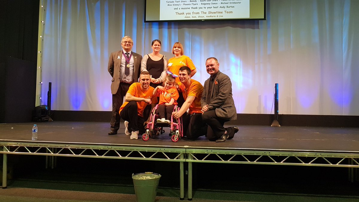 SummersStory1's tweet photo. Soo proud of Summer last night at @Showtimecfk . It was a long day and night and Summer kept going.
On top of everything she performed amazingly well. 😊

#proudparents #summersstory #spinabifida #hydrocephalus #sbawareness #showtime2017 #wheelchair @CharityforKids1 https://t.co/WaPtQI50v3