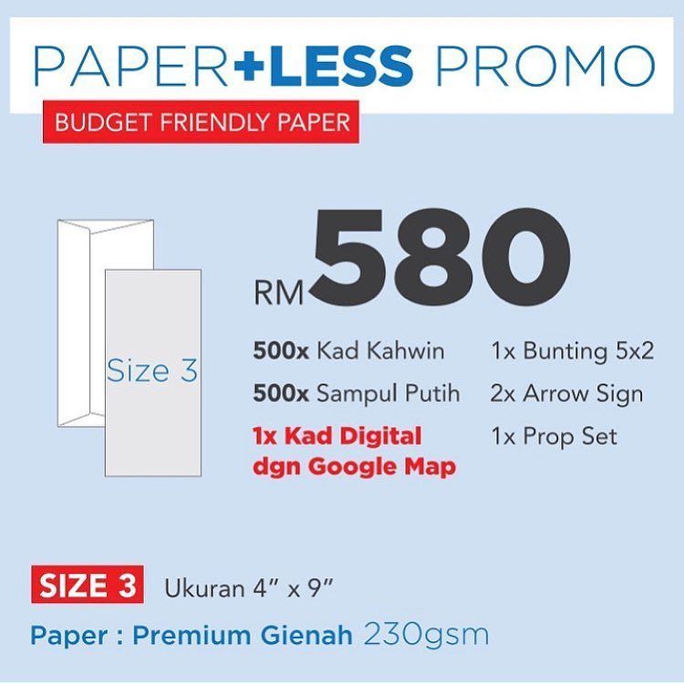 PROMOSI TERBARU KADLAWO
<a href="/kadlawo/">kadlawo</a> : PAPER + LESS PROMO
PAPER + LESS ini menawarkan pakek kad beserta digital card untuk membawa jemputan majlis anda ke level yg lebih gempak.
Nak tau lebih? Kena terus follow kami untuk update package package terbaik!
.
.
… ift.tt/2i6OJBd