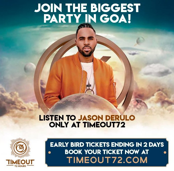 Hit Machine <a href="/jasonderulo/">Jason Derulo</a> Is Coming To <a href="/TimeOut_72/">TimeOut72</a> India &amp; There's More Than SWALLA To Look Forward To > grapevineonline.in/jason-derulo-p…