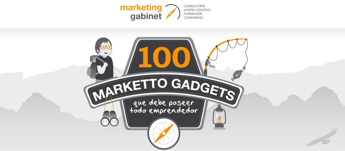 mkgabinet's tweet photo. ¿Conoces todas las categorias de nuestros #MarkettoGadgets? Entra en nuestra Web y descubre los 100 consejos y recomendaciones de gestión del #marketing y área #comercial destinados a #emprendedores y profesionales del sector.
https://t.co/aVx4zDkoAq https://t.co/sGzM2BaGHt