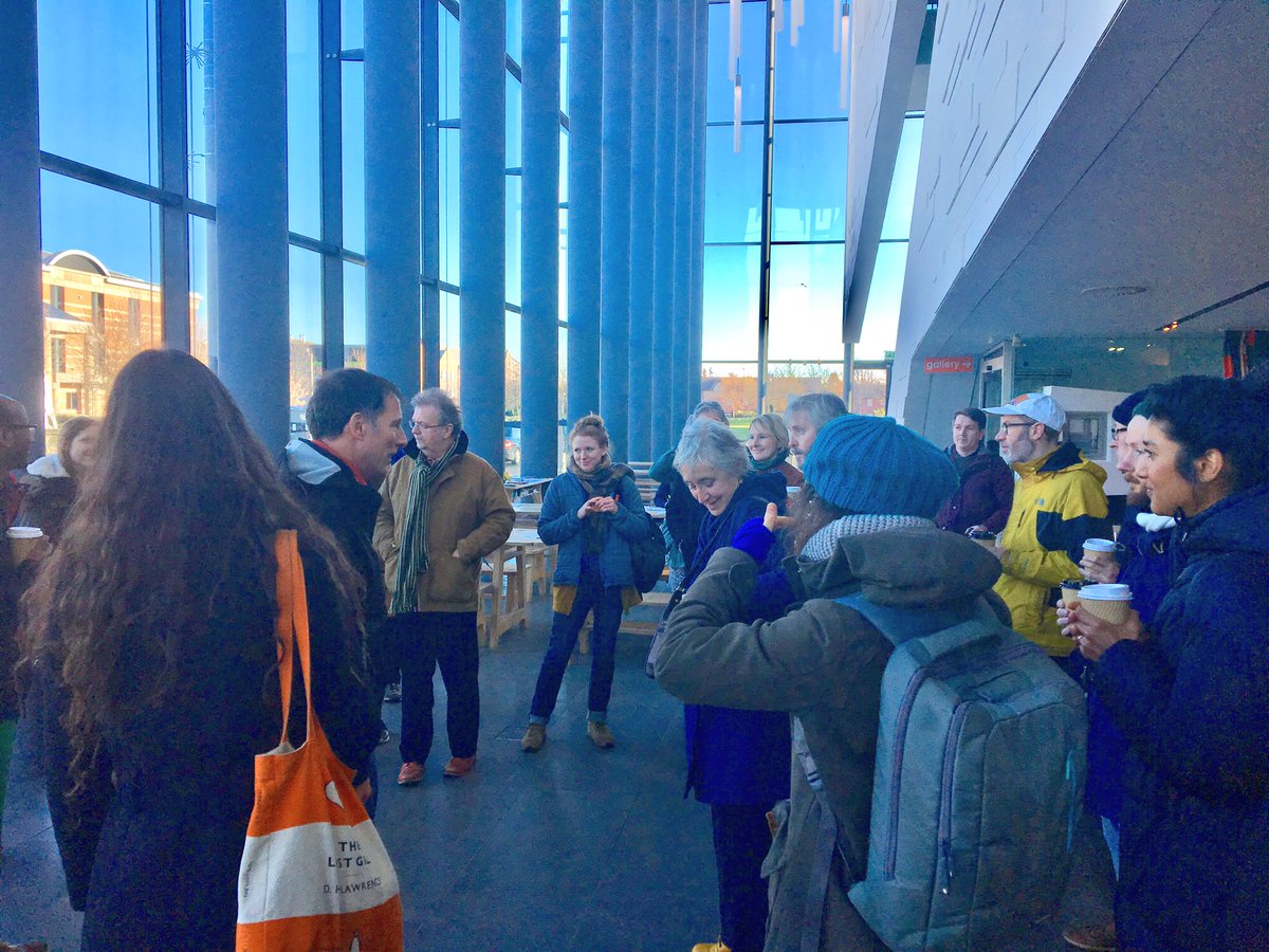 mimacurator's tweet photo. Stirring &amp; informative making, walking, eating &amp; discussions at our Housing Study Day yesterday @mimamodernart. I am always inspired by how many want to get together to learn, share &amp; make change. Huge thanks to @samwetherell Nadia Hebson, Sarah Turner, all tagged &amp; everyone else https://t.co/xpN88w75gw