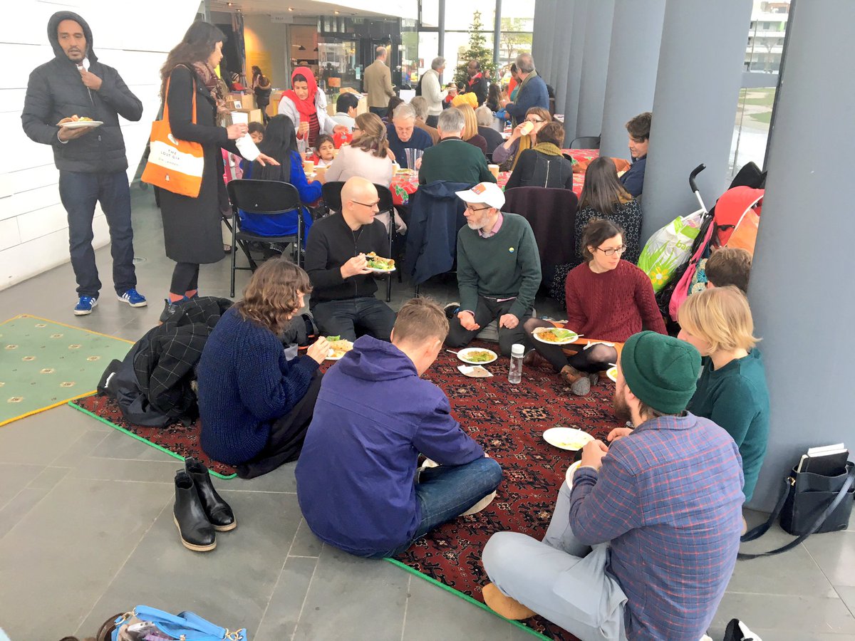 mimacurator's tweet photo. Stirring &amp; informative making, walking, eating &amp; discussions at our Housing Study Day yesterday @mimamodernart. I am always inspired by how many want to get together to learn, share &amp; make change. Huge thanks to @samwetherell Nadia Hebson, Sarah Turner, all tagged &amp; everyone else https://t.co/xpN88w75gw