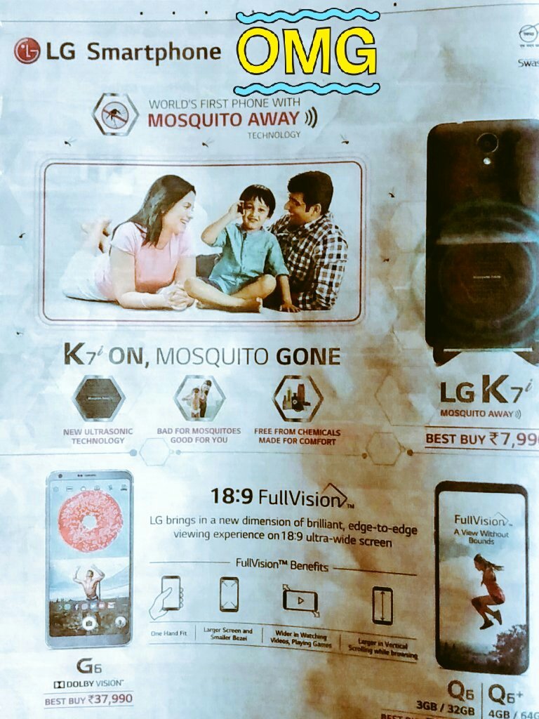 harikurup85's tweet photo. It's OFFICIAL!!!
Smartphones can now do everything!
#LGK7
#Smartphones https://t.co/PZROViuujX