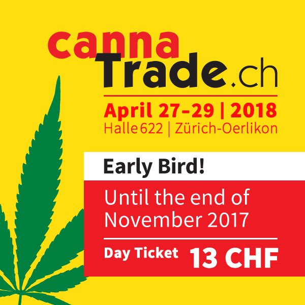 CannaTradech's tweet image. Secure your day pass until end of November for the unbeatable price of only 13CHF. starticket.ch/de/tickets/can…