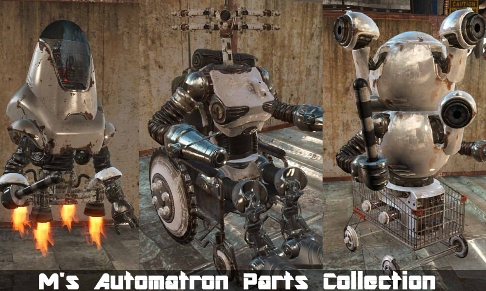 M 金曜日 南ら 30b M Sautomatronpartscollectionを公開しました これは一つのテーマに沿ったものではなく 思い付きの雑多なオートマトロン用パーツを追加していく予定のmodです T Co Hw9xoqon7c Fallout4 T Co Zlxbv5i7ag Twitter
