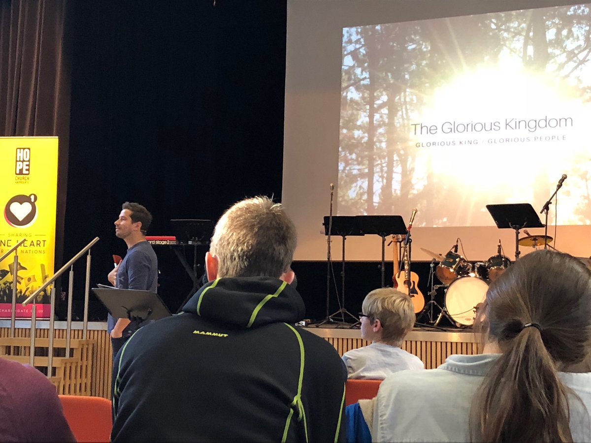 adamnprice's tweet photo. .@johnpayne81 speaking powerfully this morning @hopeharrogate #gloriousking #gloriouskingdom https://t.co/9riRmbzVFW