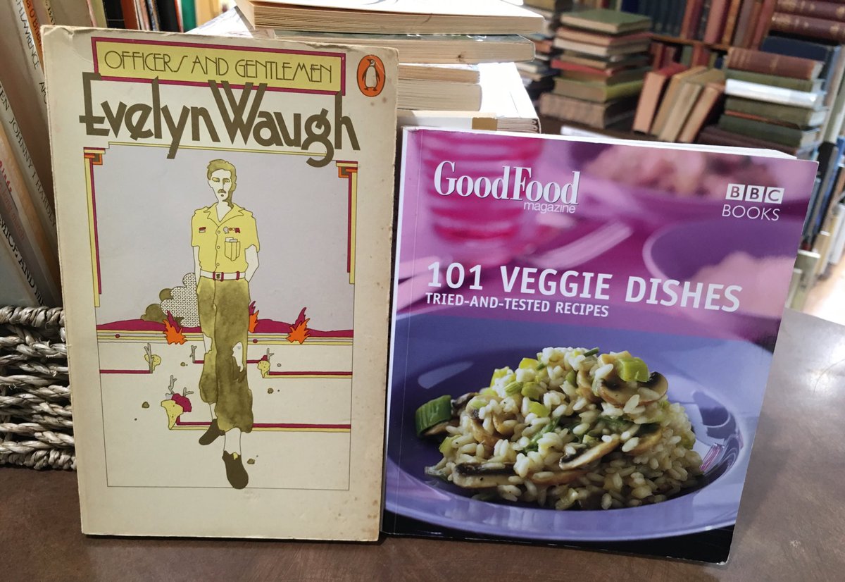 OxBooksBKM's tweet photo. Waugh and peas. https://t.co/CKZVsh5FXo
