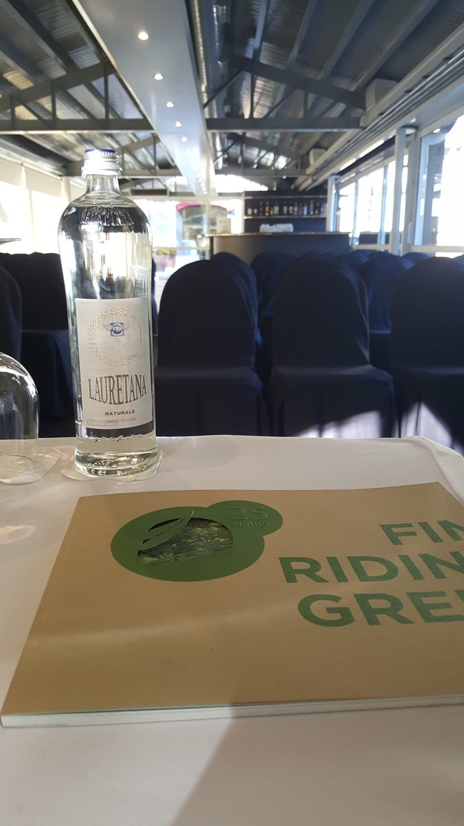 In just few minutes we will launch the 25 th years riding green book! a #FIMRideGreen history. Happy to present this work!