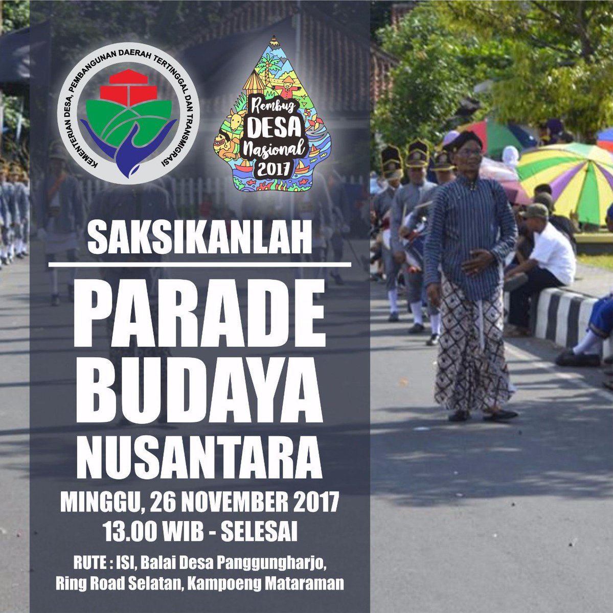 Saksikan dan hadiri
#3thnUUDesa 
#Kalteng 
#Danadesa 
<a href="/jokowi/">Joko Widodo</a> 
<a href="/EkoSandjojo/">Eko P. Sandjojo</a> 
<a href="/taufikmadjid71/">IG : taufik.madjid</a> 
<a href="/RivanieLesmana/">Rivanie Lesmana</a> 
<a href="/tppindonesia/">Pertepedesia</a>