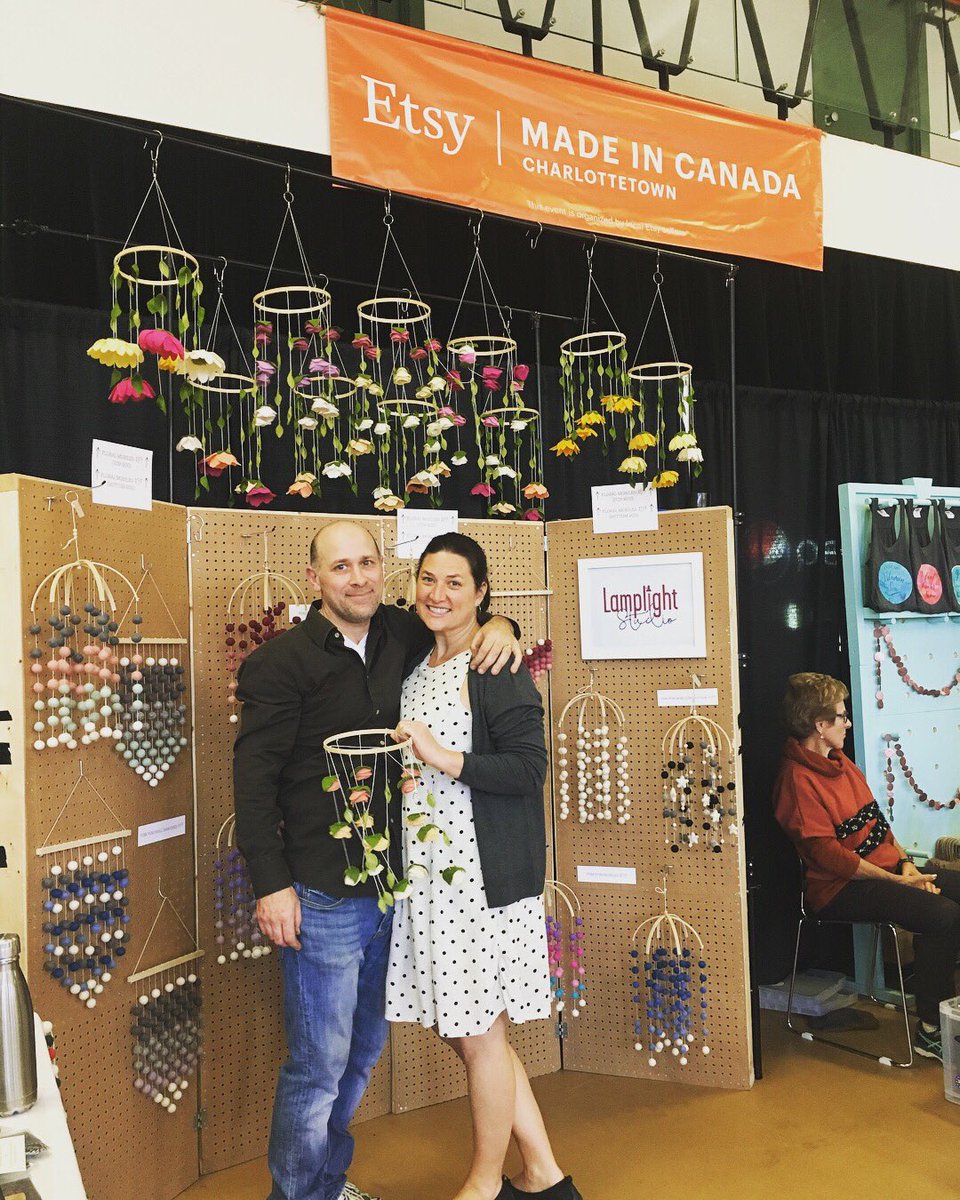 EtsyTeamPEI's tweet photo. Day 2 of #EtsyHolidayMarket goes from 12-5pm at @MurphysCentre. Perfect rainy day activity! Admission is $5 in support of Santa’s Angels. See you soon! https://t.co/1Xhmb7SmBG