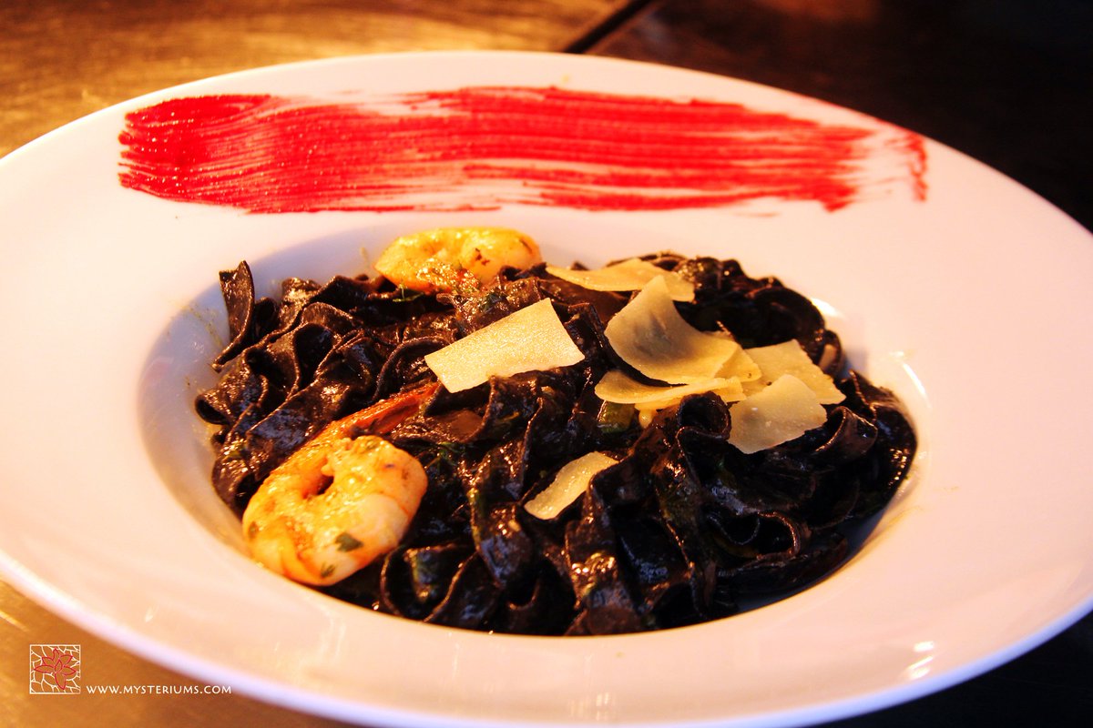 Mysteriumrest's tweet photo. ... something #black ?
SEAFOOD TAGLIATELLE BLACK EDITION
Home made special black tagliatelle with mussels, calamari &amp; prawns all combined in wine sauce with herbs
Reserve 26221717.

#mysteriouslytasty #enjoywithart #mysterium #mysteriums #seafood #restaurant #paphos #cyprus #кипр https://t.co/7T7VKgBzi9