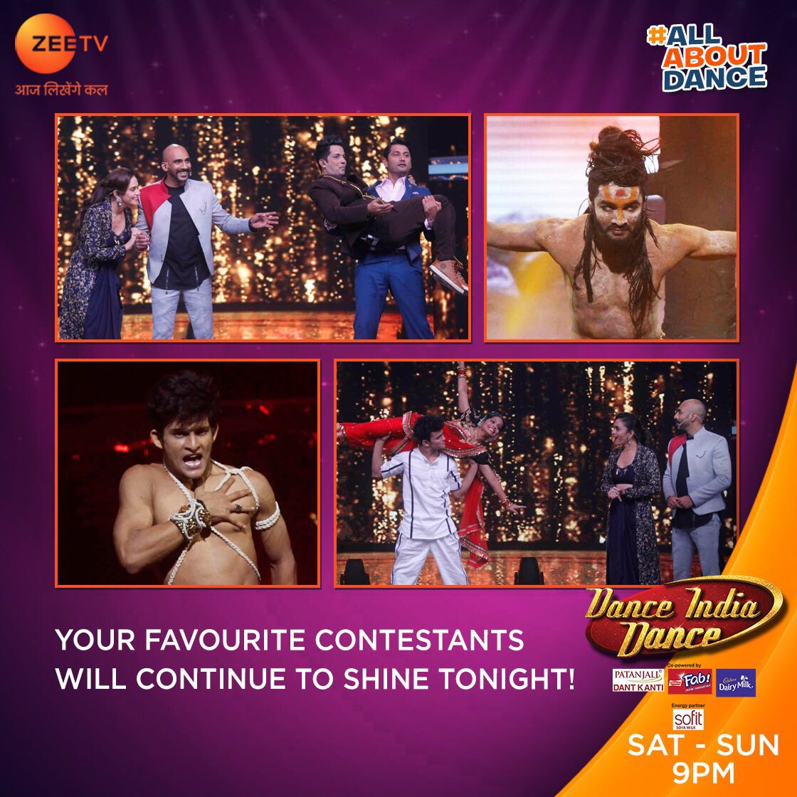 ZeeTV's tweet photo. @SaniaDas4 Watch India’s biggest dance show #DID6 every weekend and don’t miss a single episode! Tune in at 9pm, Sat-Sun only on @ZeeTV #AllAboutDance https://t.co/zWdG9MDyt0