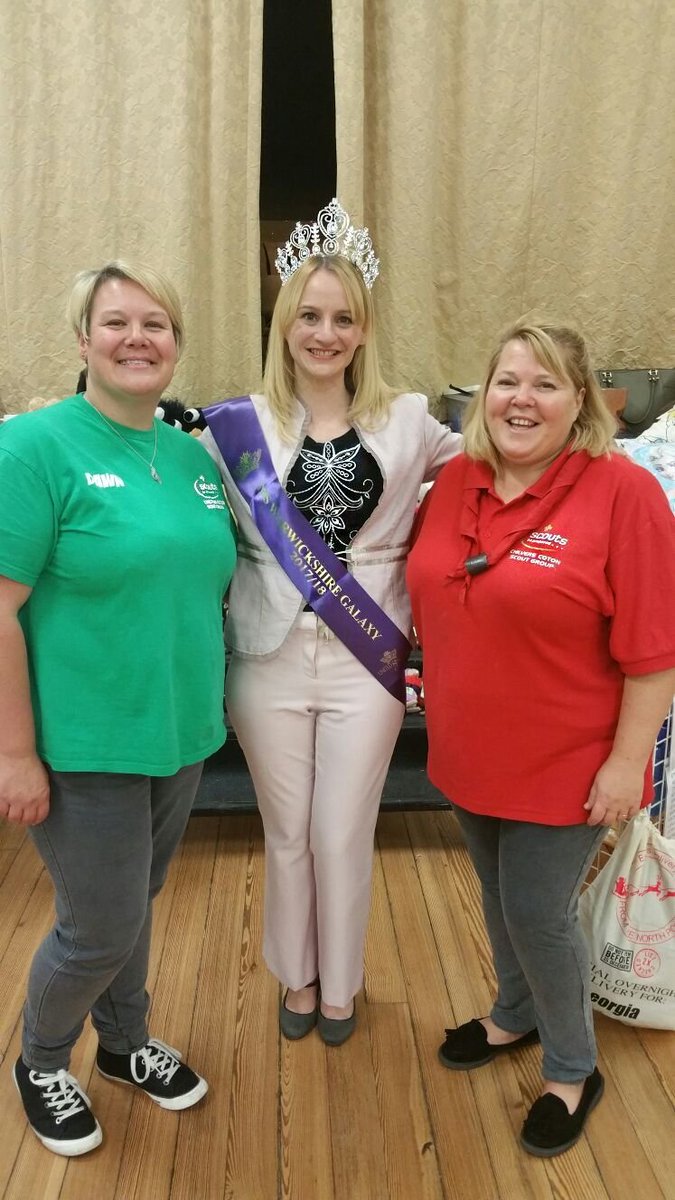 MissUKRose's tweet photo. Had a wonderful time at Chilvers Coton scout group, festive pamper and craft night. I sold lots of raffle tickets too๐ #fundraising #fun #MsGalaxy #scouts #Nuneaton @missgalaxyuk https://t.co/CQjky6UQeX