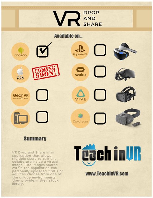 Learn_Grid's tweet photo. VR Drop and Share - VR Drop and Share - Teach in VR https://t.co/tMqZsaxUtK
#vrdropandshare #jackmaddalena #custom360 #vrcraftworks https://t.co/5WGUEaKBe0