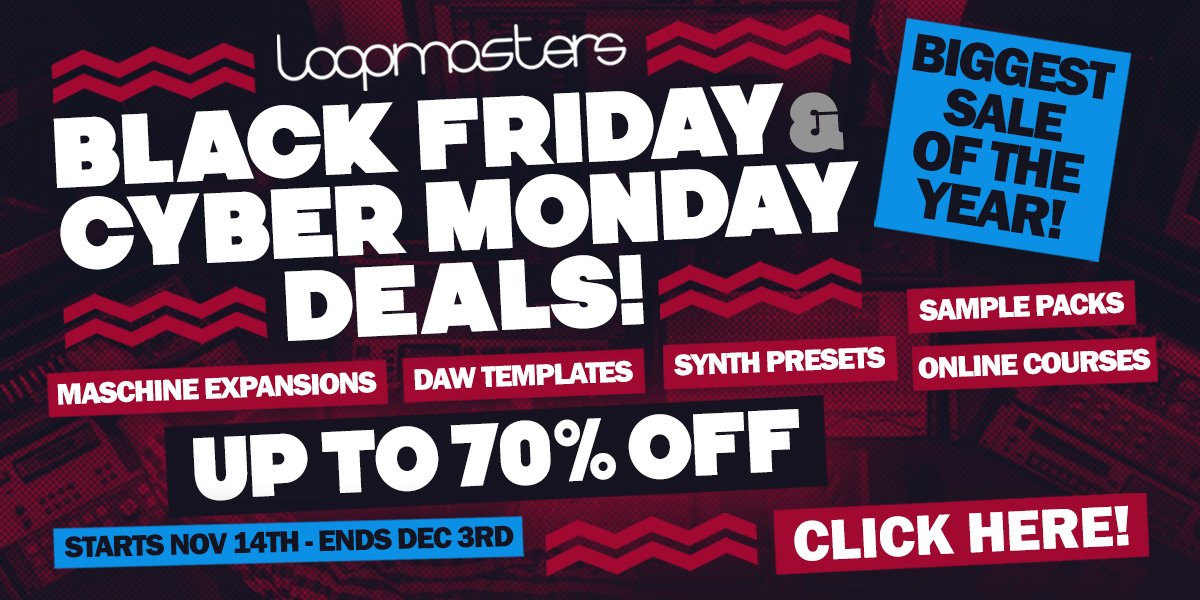 Loopmasters's tweet image. Black Friday sales continue. Browse sale items by your favourite genre at loopmasters.com/genres