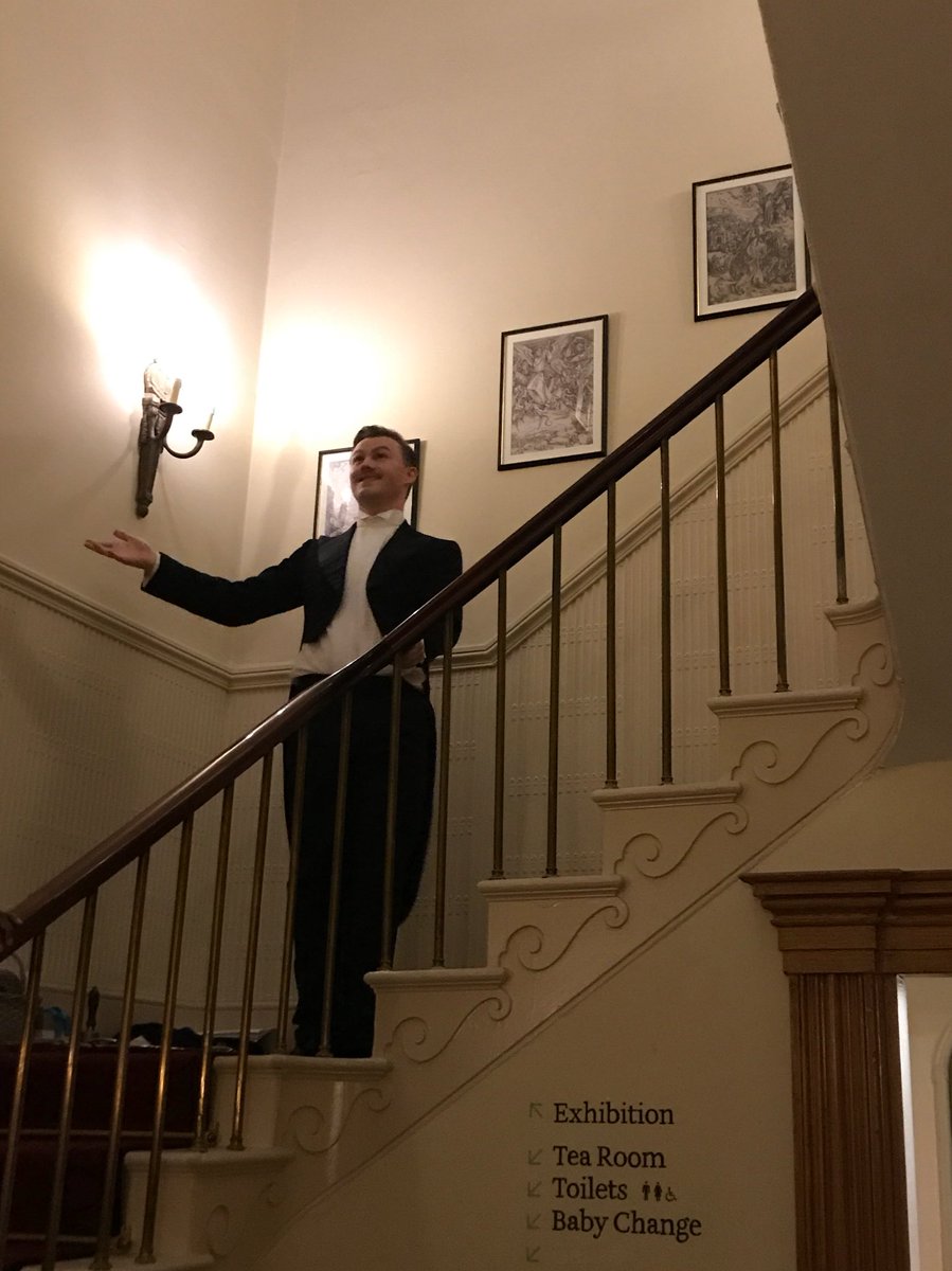 EGaskellsHouse's tweet photo. Upstairs, downstairs: it’s back to Elizabeth Gaskell’s time tonight at the house, in drama production Hearts, Hands &amp; Cake @GaskellsHouse  #perioddrama #elizabethgaskell #literaryhouses https://t.co/kUBprGmCb7