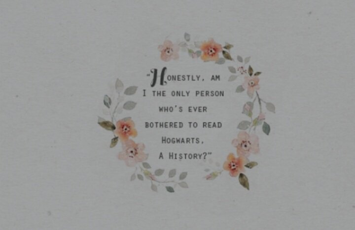 ¿Soy la única que se ha leído Historia de Hogwarts?