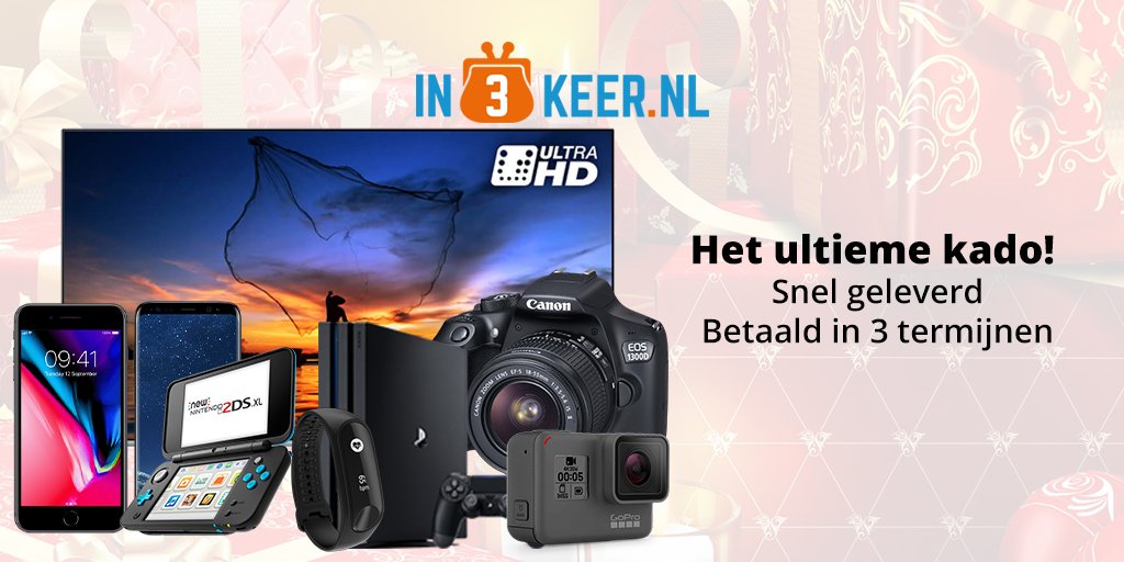 in3keer's tweet photo. Op zoek naar het perfecte kado voor op #pakjesavond? Op in3keer.nl vind je alles van ieders verlanglijstje! Bestel eenvoudig en betaal in 3 termijnen. Zonder rente!
https://t.co/eGGQuoGBHq

#Sinterklaas #deals #webshop https://t.co/v2KxRNyiMm