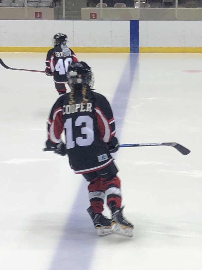 mamacoop87's tweet photo. When you get a hat trick wearing your idols number #13 @CamAtkinson13 #eyhaicedragons #golexigo #U10girlsselect bring on game 2!! https://t.co/S91de65PNj