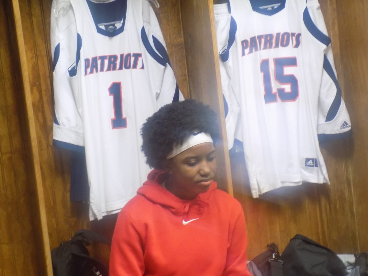 2022 prospect 8th grade varsity PG Amore' Kirkland.  Is making a tremendous impact this year for the Freedom Christian Academy Patriots girls varsity team.  four games into the season Amore' is 2nd in scoring with 10.3 pts a game, 1st in assist averaging 4.5 and third in rebs.