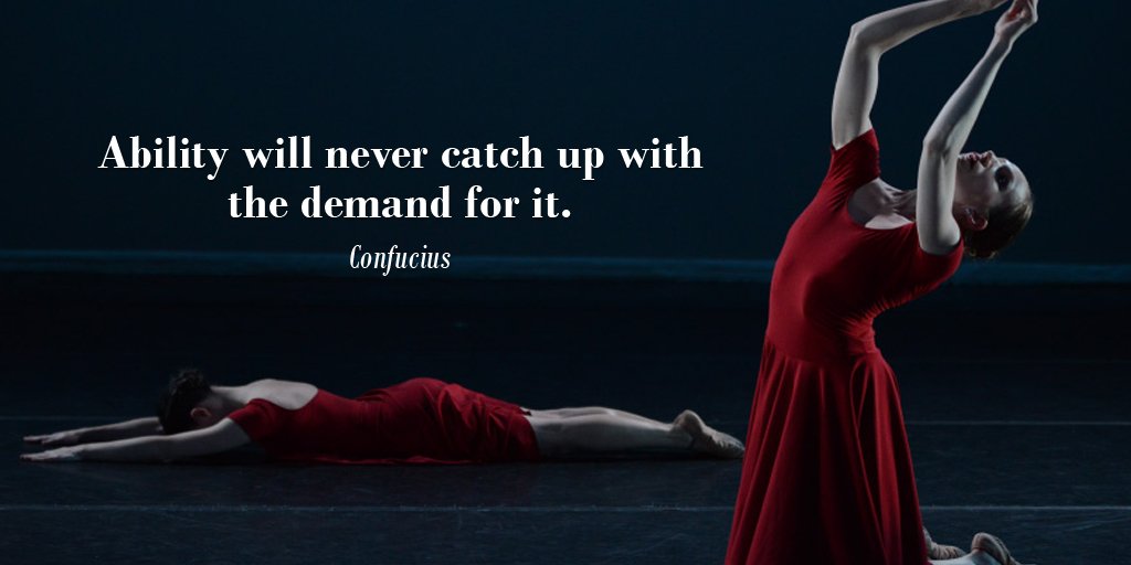 NoosWave's tweet photo. Ability will never catch up with the demand for it. - Confucius #quote https://t.co/SoRHXBxjdj