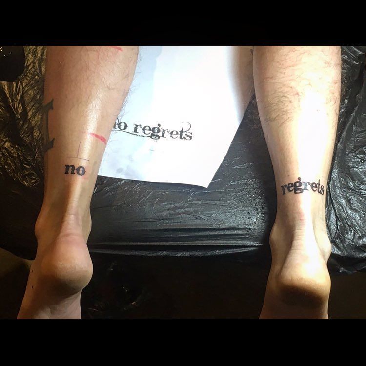 Steve_Devonas's tweet photo. almost 5 years in Berlin &amp; 
this says it all... #berlinlife #noregrets #me #tattoo https://t.co/s0pRNhogr7 https://t.co/xTuHdteuRX