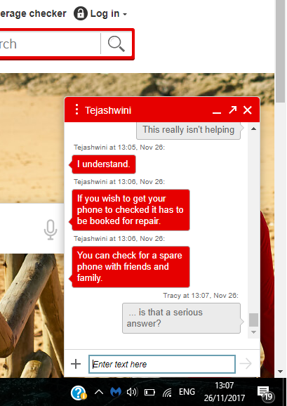 explorewithsoph's tweet photo. @VodafoneUK 's fantastic customer service answer to my Mums ongoing phone problem https://t.co/JfeXO1uzH6