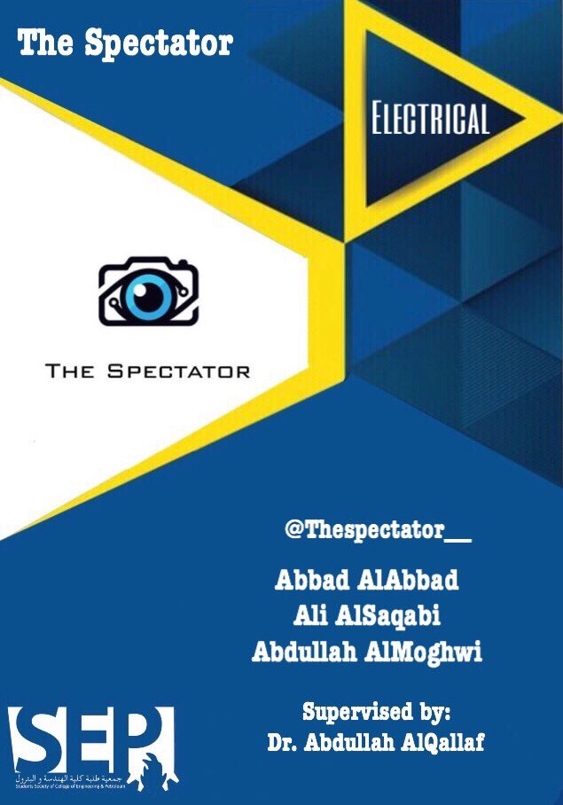 SEP_ku's tweet photo. Follow &amp; Support Electrical Engineering Senior Project

@Thespectator__ 

#SEP_EE https://t.co/tVBTITjvme