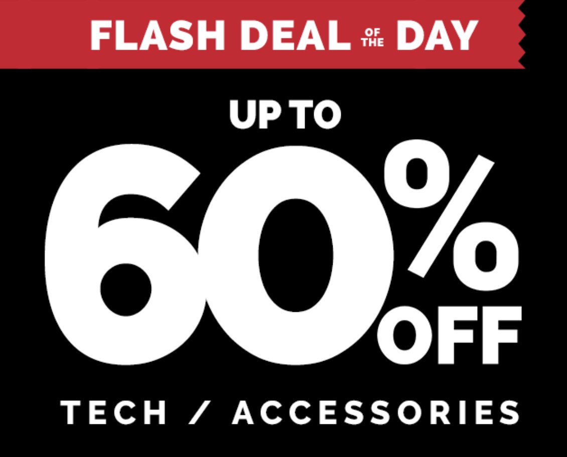 RNGFITTC's tweet photo. #FLASHDEAL OF THE DAY!! Keep pace with #fitnesstech up to 60% off including #Timex, #Garmin and #Fitbit: https://t.co/wm3tMW5Cgo 
*online-only; some exclusions may apply https://t.co/EiQShh2vkm