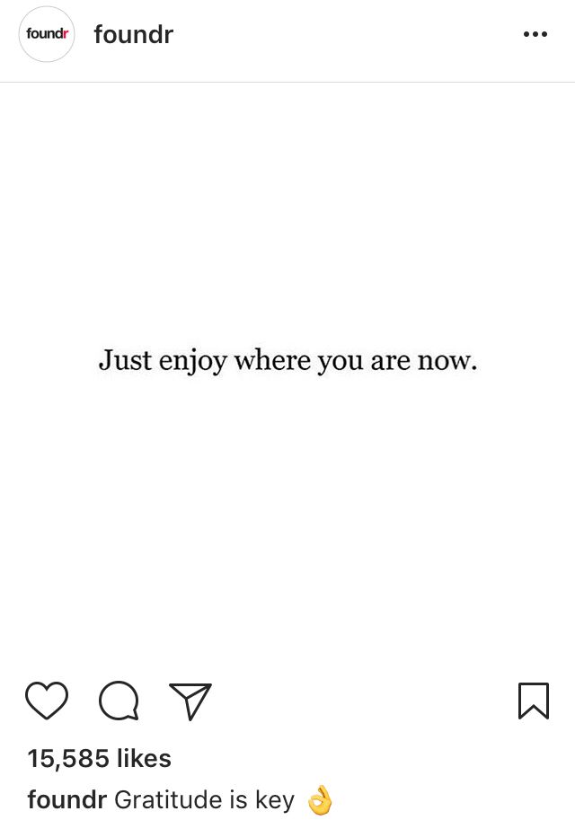 tcc_mindset's tweet photo. Love this post by @foundr.
If you donβt enjoy the present and think the future holds all the good times, you will always be chasing happiness. π§ π
TCC want to bring positivity to all. π
#TCCmindset #foodforthought #sunday #wisdom #happy #positive #enjoy #life #uni #student https://t.co/bGLpF0UN0m