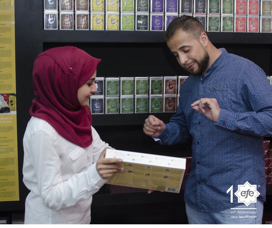 What can youth learn in a job in sales? #communication #tolerance #patience  #FirstJob <a href="/MBCHope/">MBC الأمل</a>
