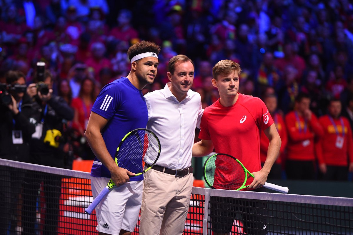 AdeccoFrance's tweet photo. Dernière ligne droite, tous avec l’équipe de France ! 🏆🇫🇷 #DavisCupFinal #AdeccoTennis @DavisCup https://t.co/w4TG8ehosK