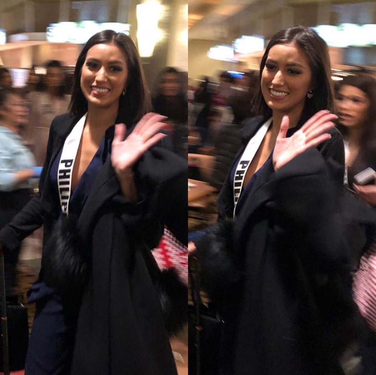 MariaaVenusRaj's tweet photo. Shine bright like a diamond, naniniwala ako sayo. Good luck bukas! Kayang kaya mo yan #MissUniverse #Philippines https://t.co/6oWjdULUFB