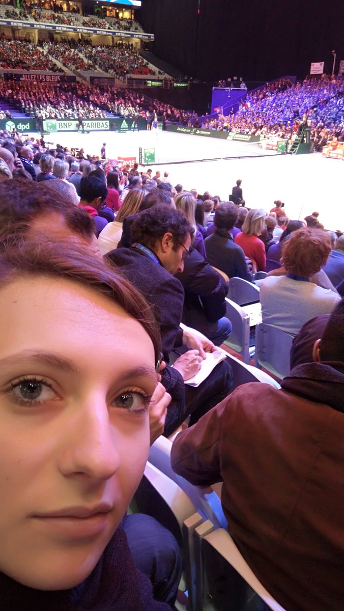 Et toi, comment tu passes ton dimanche après-midi ?
#DavisCupFinal #AuBoulot