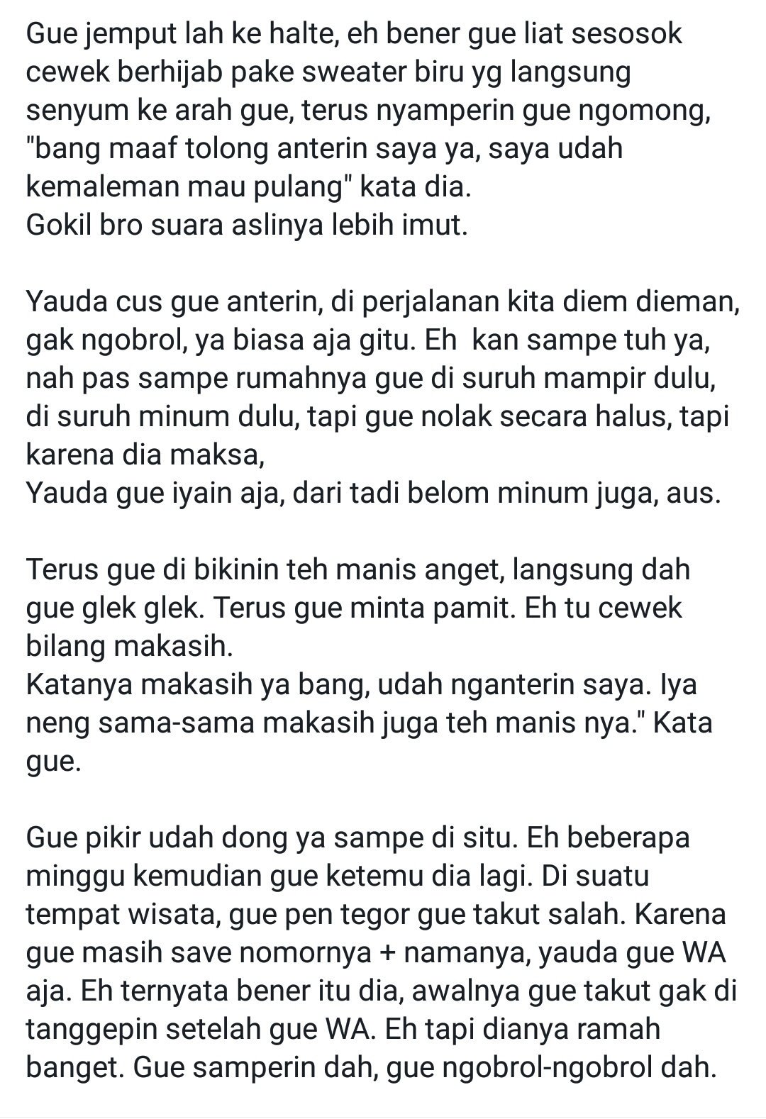 Kisah Cinta Tragis Driver Gojek Yang PDKT Dengan Customer Selama 8