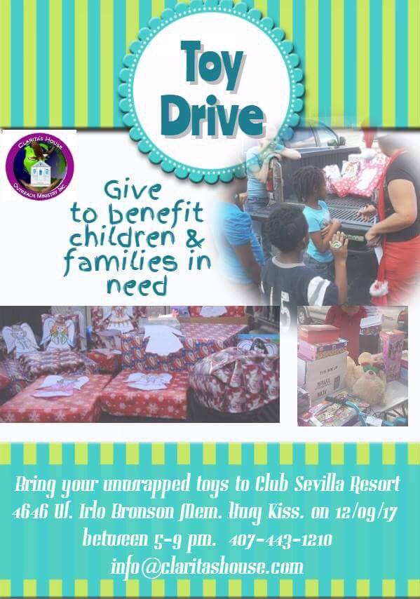 ClaritasH's tweet photo. Good Morning everyone! Christmas is right around the corner! Our goal is to provide children and families who are in need of toys this year! If you would like to donate the information is on this flyer. If you have any questions feel free to message us. RETWEET TO SPREAD THE 💚 https://t.co/3WpRN2EwbD