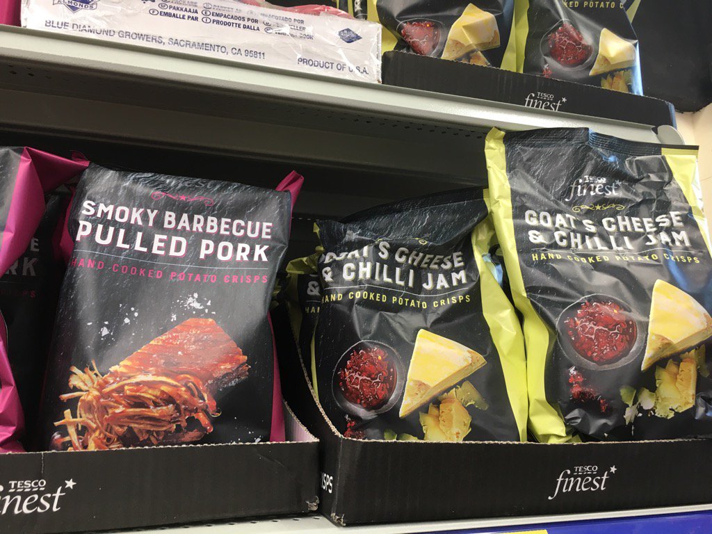 asiamatters_biz's tweet photo. @Tesco Finest crisps selling in HK @Bordbia @MrTaytoIreland @Keoghsfarm @AgrilandIreland @ei_agri @EI_AsiaPacific https://t.co/nremc7ftz2