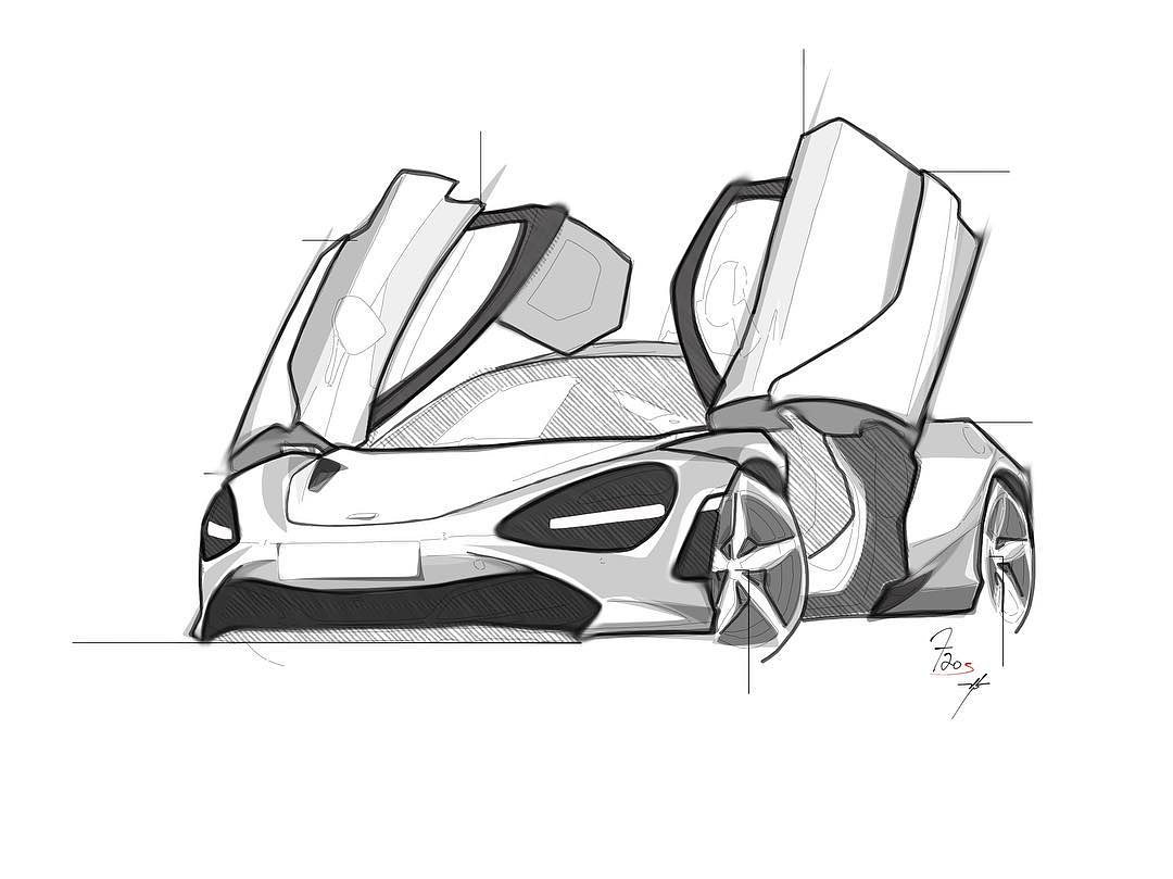 McLaren 720S Spider Patent Images Leaked  The Supercar Blog