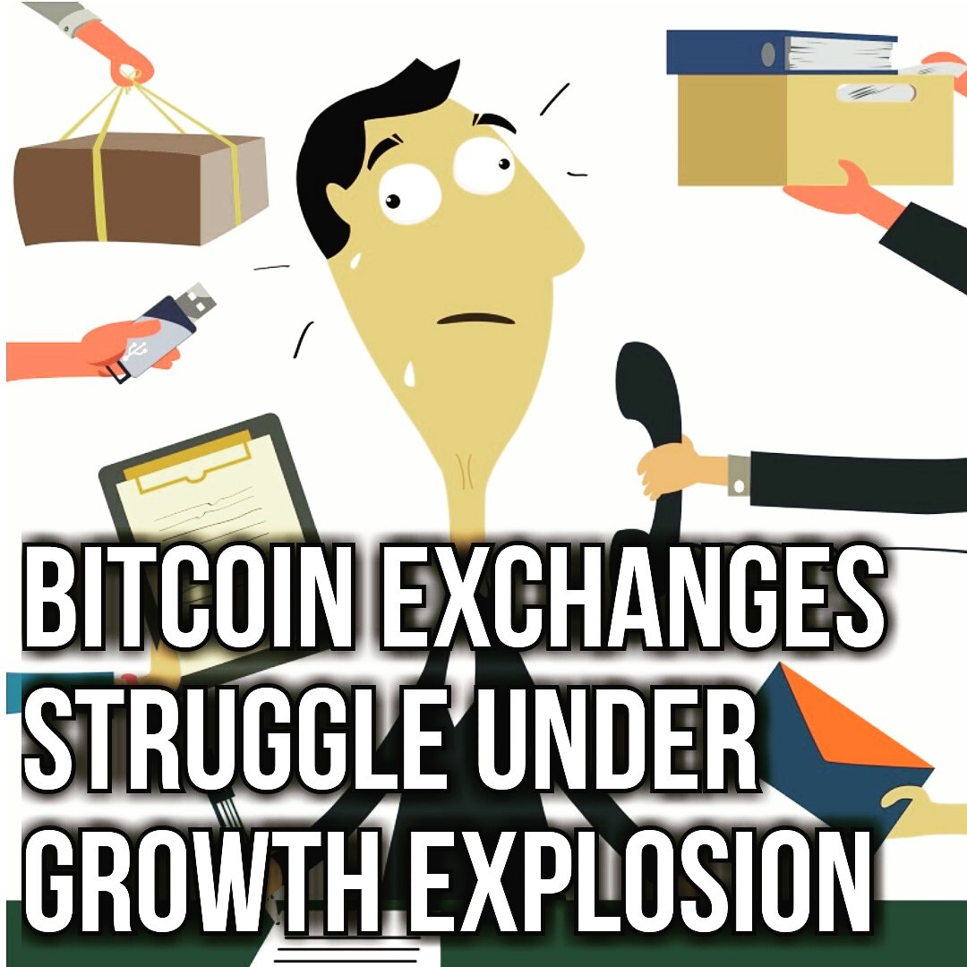 GlobalBitcoinC1's tweet photo. Bitcoin exchanges are feeling growth pains: locking up customers’ accounts, taking too long to onboard new clients, and sometimes making a mess of enthusiasts’ experience with money’s brave new future. Customers of popular exchanges are beginning to notice problems. #bitcoin https://t.co/GV3Hiz4hhv