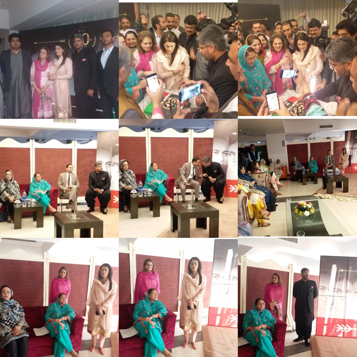 mediacellmalir1's tweet photo. Celebrated golden jubilee of PPP ceremony hosted by @Sadiajavedppp , @nadyaaGabol &amp; @AdeelAkhtarPPP. MNA Adi Faryal Talpur Attended ceremony as chief guest along with Nisar Ahmed Khurho,Professor ND Khan, @ShahNafisa @nasirshahmpa @murtazawahab1 &amp; other MNA's &amp; MPA's at Karachi https://t.co/iLjKCX3gGo