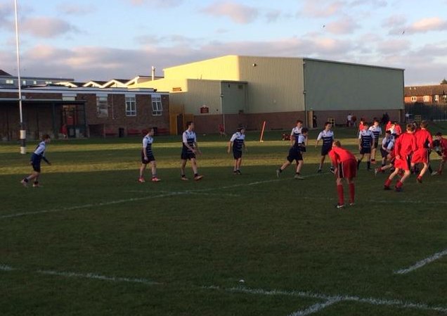 Year 9 boys playing rugby against Fitzwimarc on Thursday #extracurricular #practicemakesperfect #rugby