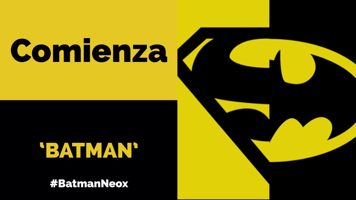 Lo siento, #Superman. Esta tarde estamos en Gotham. #Batman quiere demostrar que tener superpoderes está sobrevalorado ligadelajusticianeox.com​ #LigaDeLaJusticiaNeox #BatmanNeox