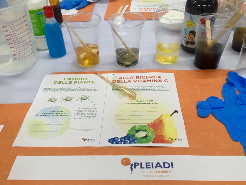 Pleiadi_SF's tweet photo. A @OpenFactoryIT i bambini conoscono @Biosline grazie ai #laborati @Pleiadi_SF #OpenFactory17 #pleiadisciencefarmer https://t.co/AmyKJ8SSms