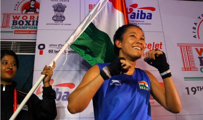 pratidintime's tweet photo. #AnkushitaBoro wins the final match of @AIBA_Boxing Women’s Youth World Boxing Championship in 64 kg category against Ekaterina Dynnik https://t.co/Fe66rYW9yq
