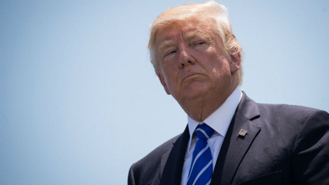 thehill's tweet photo. Trump privately claiming infamous "Access Hollywood" tape isn't authentic: report https://t.co/spN98Tv21u https://t.co/pdkVMyaKHk