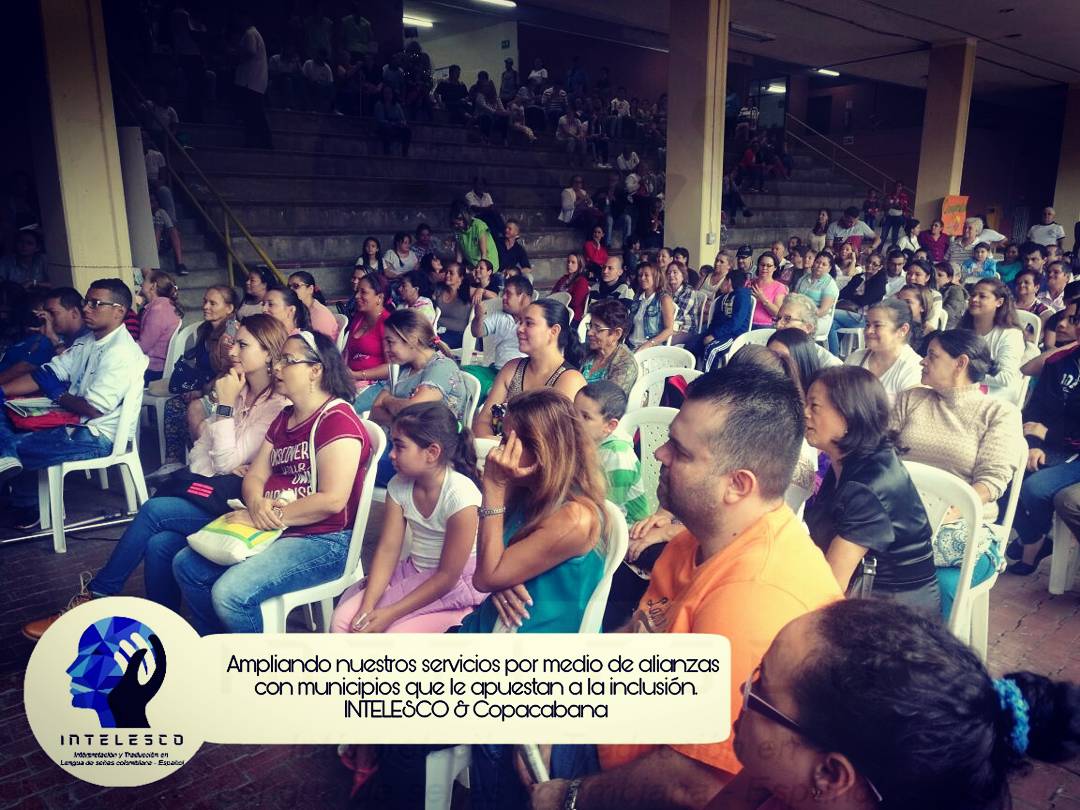 INTELESCO_'s tweet photo. Compañía Intelesco ampliando sus servicios en municipios donde la inclusión es una realidad.
Felicitaciones Copacabana (Antioquia), gobernación líder a nivel latinoamerica por sus acciones en beneficio de todos, sin barreras.

#Copacabana&amp;INTELESCO
#intérpretesdecalidad https://t.co/Rl5qrADWEt