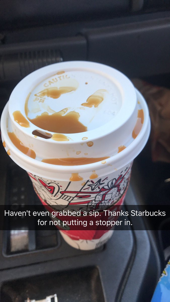 Jsw784's tweet photo. Also all on the leg. Starbucks is doing great burn work. https://t.co/jdCD9G7l34