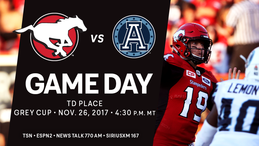 calstampeders's tweet photo. IT'S #GREYCUP SUNDAY! RT if you're cheering for the Stamps! #GoStampsGo https://t.co/imavE3SEQP